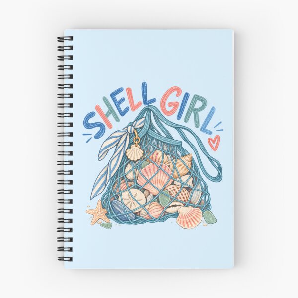 Item preview, Shell Girl – Seashell Collector Beachcombing Treasure Bag designed and sold by SnugbugStudios.