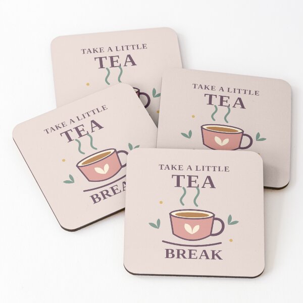 Item preview, Take a Little Tea Break designed and sold by Mostafa Studio.
