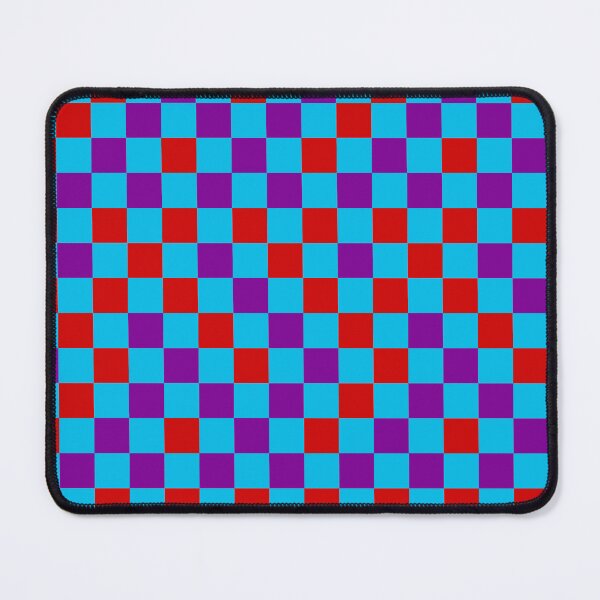 Item preview, Red Purple and Yellow Checkered Design designed and sold by PatternTitan.