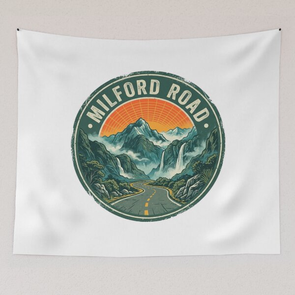 Item preview, Milford Road New Zealand Scenic Highway Milford Sound designed and sold by jeshands.