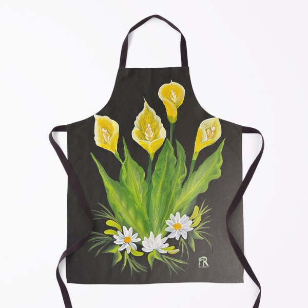 Item preview, Yellow Calla Lillies in Autumn designed and sold by Flower Art by FR.