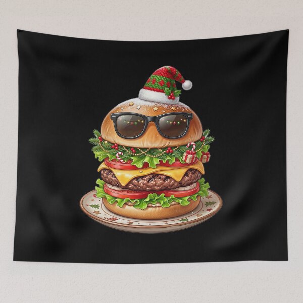 Item preview, Christmas Burger designed and sold by ReneMM.