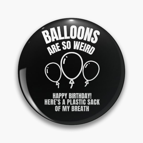 Item preview, Balloons are so weird (White) designed and sold by DeMineArts.