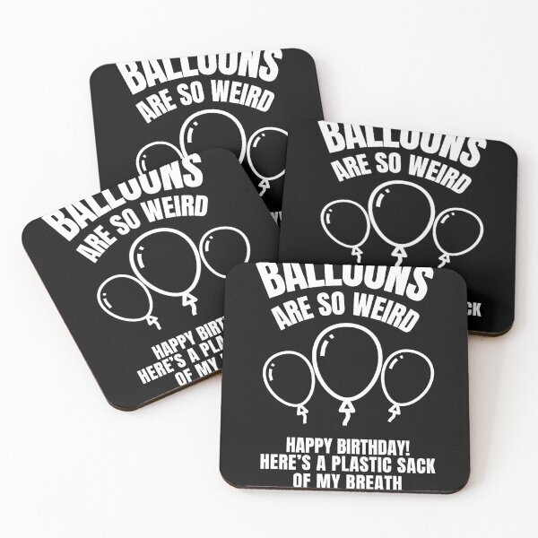 Item preview, Balloons are so weird (White) designed and sold by DeMineArts.