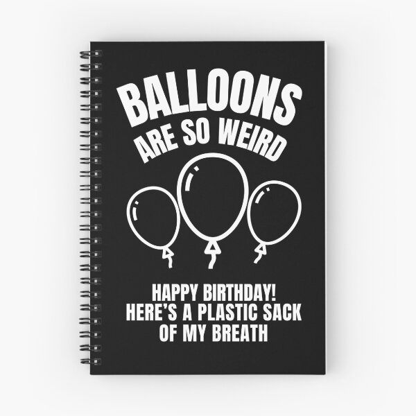 Item preview, Balloons are so weird (White) designed and sold by DeMineArts.