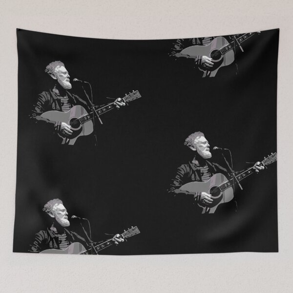 Item preview, Glen Hansard Oil Painting designed and sold by MatesMood.