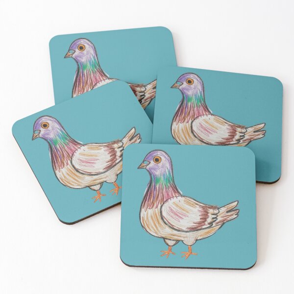 Item preview, Street Pigeon | Wood Pigeon | Bird Lovers | Handrawn Sketch designed and sold by Deas Creations.