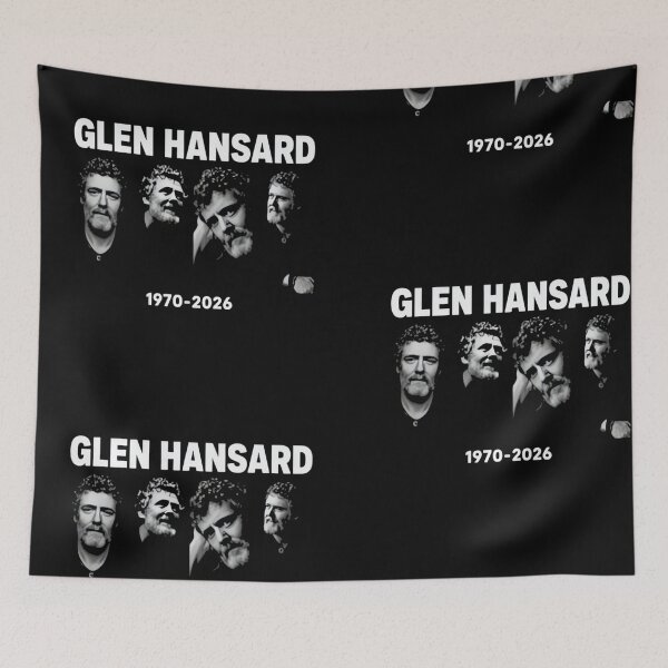 Item preview, Glen Hansard Oil Painting designed and sold by MatesMood.