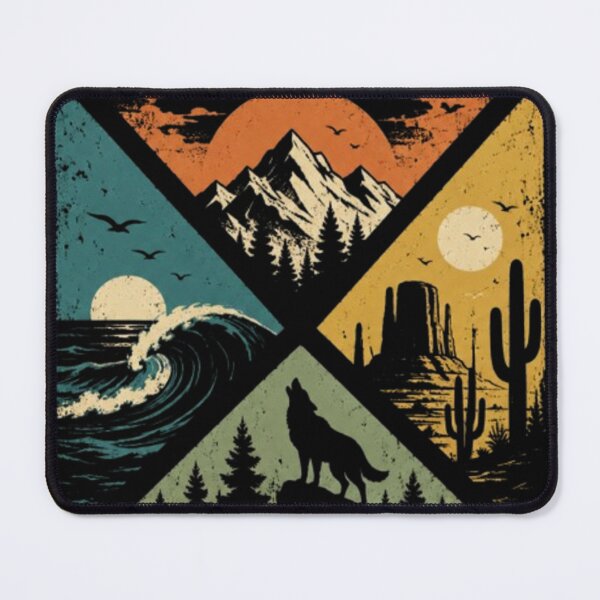 Item preview, Wander Beyond The Map Vintage Outdoor Nature Adventure designed and sold by Dogandesighn.