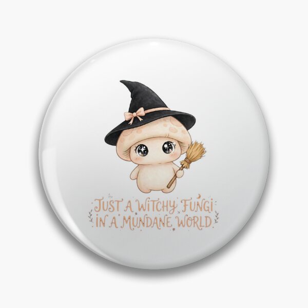 Item preview, Witchy Fungi Halloween Mushroom Witch Design designed and sold by ItsTheBeaz.