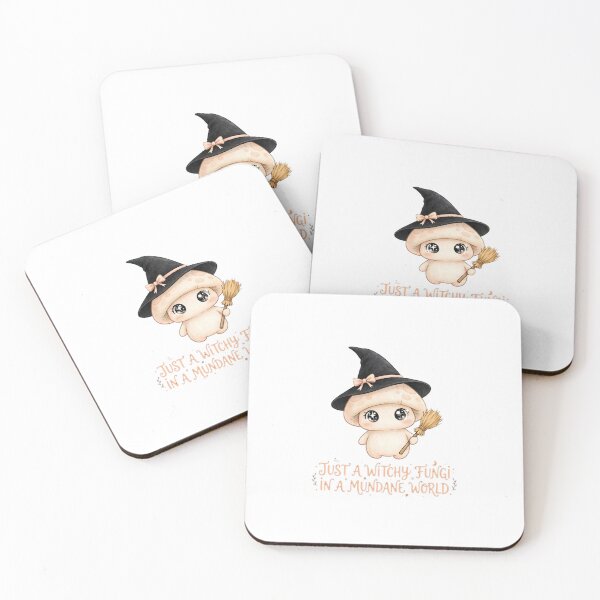 Item preview, Witchy Fungi Halloween Mushroom Witch Design designed and sold by ItsTheBeaz.