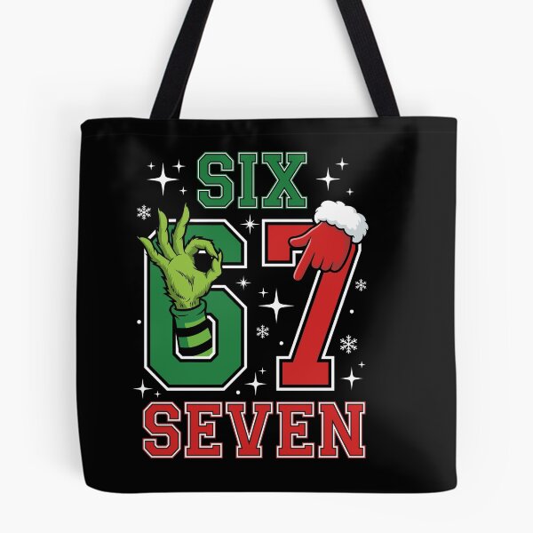 Item preview, Funny Trending Grinch Santa 67 Christmas designed and sold by Designart68.