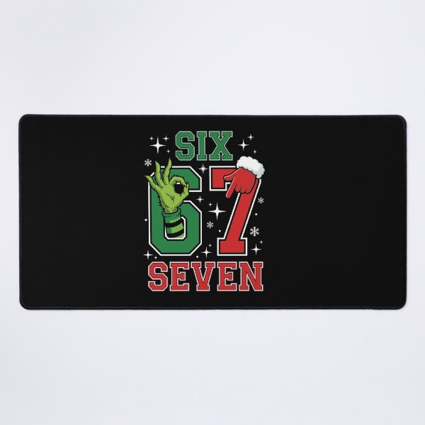 Item preview, Funny Trending Grinch Santa 67 Christmas designed and sold by Designart68.