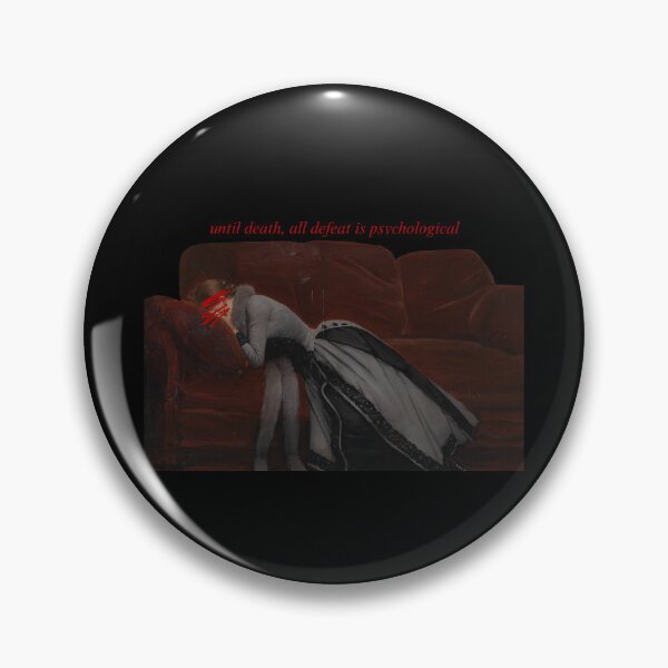 Item preview, until death, all defeat is psychological designed and sold by SolairCreates.