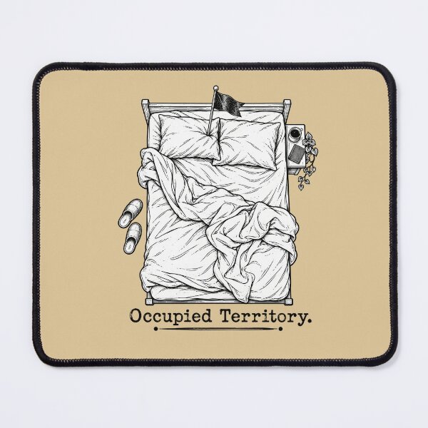 Item preview, Occupied Territory Funny Bed Flag T-Shirt designed and sold by TeeVex.