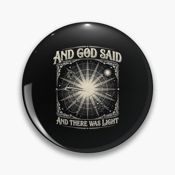 Item preview, And God Said And There Was Light Physics Math Humor designed and sold by Redgiant87x.