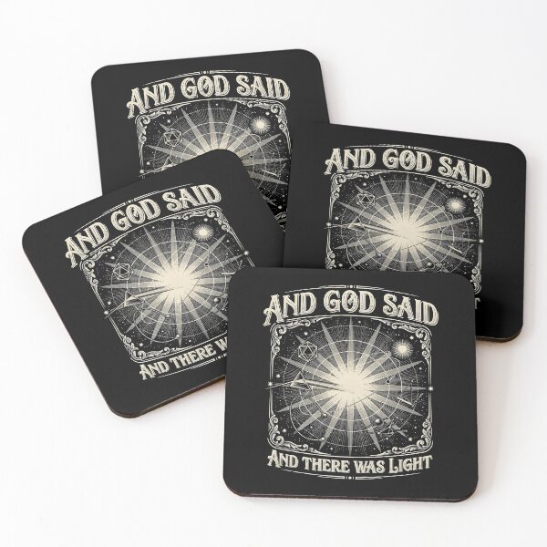 Item preview, And God Said And There Was Light Physics Math Humor designed and sold by Redgiant87x.