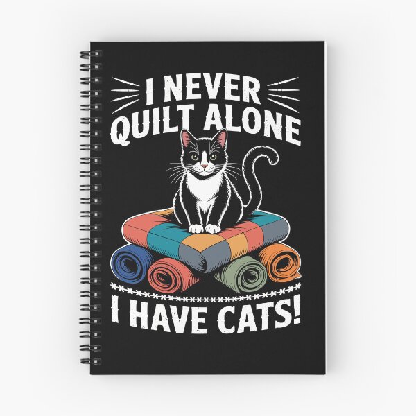Item preview, I never quilt alone; designed and sold by jkrphoto.