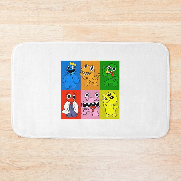 Item preview, Colorful Rainbow Friends Cute Cartoon Characters Design designed and sold by Prokop.
