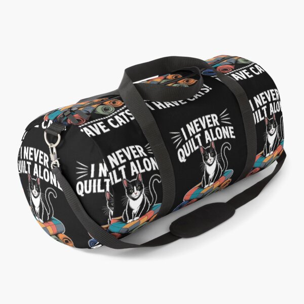 Item preview, I never quilt alone; designed and sold by jkrphoto.