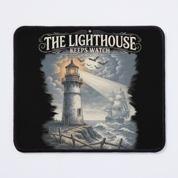 Item preview, The Lighthouse Keeps Watch Spooky Coast designed and sold by MooonTees.