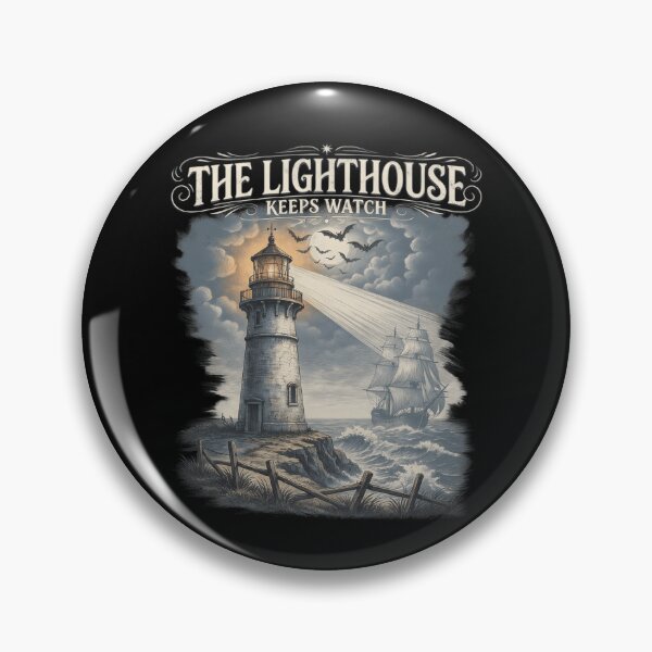 Item preview, The Lighthouse Keeps Watch Spooky Coast designed and sold by MooonTees.