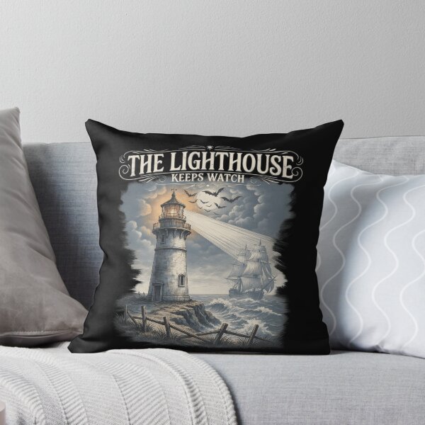 Item preview, The Lighthouse Keeps Watch Spooky Coast designed and sold by MooonTees.