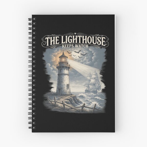 Item preview, The Lighthouse Keeps Watch Spooky Coast designed and sold by MooonTees.