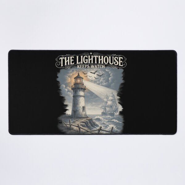 Item preview, The Lighthouse Keeps Watch Spooky Coast designed and sold by MooonTees.