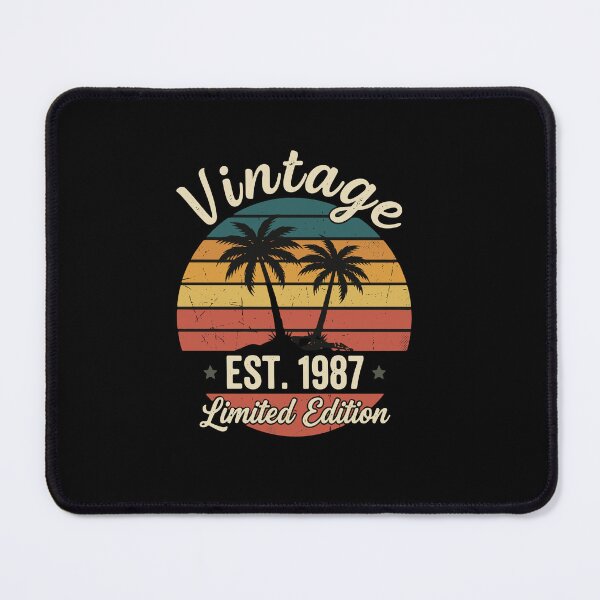 Item preview, Vintage Est 1987 Limited Edition Birthday Born In 1987 designed and sold by PopStars1993.
