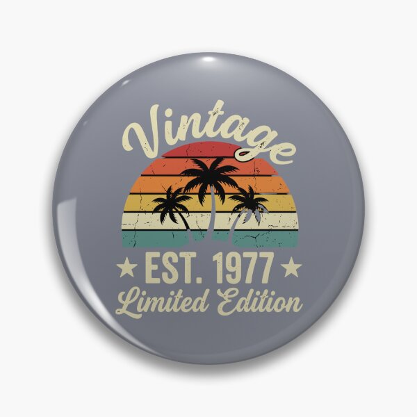 Item preview, Vintage Est. 1977 Limited Edition Birthday For Men Women Born In 1977 designed and sold by SofiBlair.