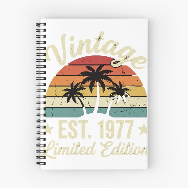 Item preview, Vintage Est. 1977 Limited Edition Birthday For Men Women Born In 1977 designed and sold by SofiBlair.