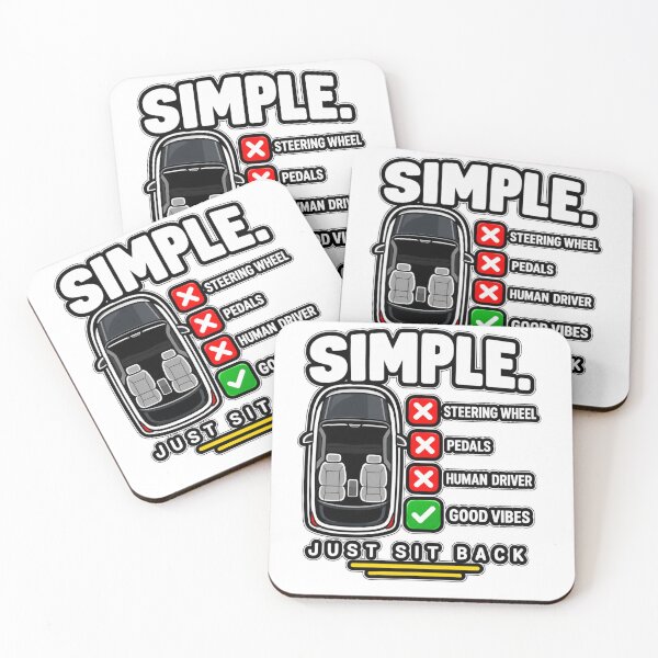 Item preview, Simple No Steering Wheel No Pedals Good Vibes designed and sold by Kenzie & Co.