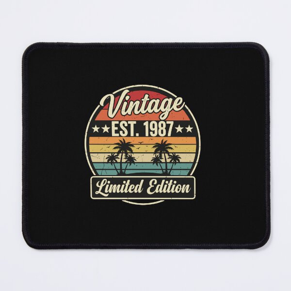 Item preview, Vintage Est. 1987 Limited Edition Birthday Born 1987 Adult designed and sold by PopStars1993.