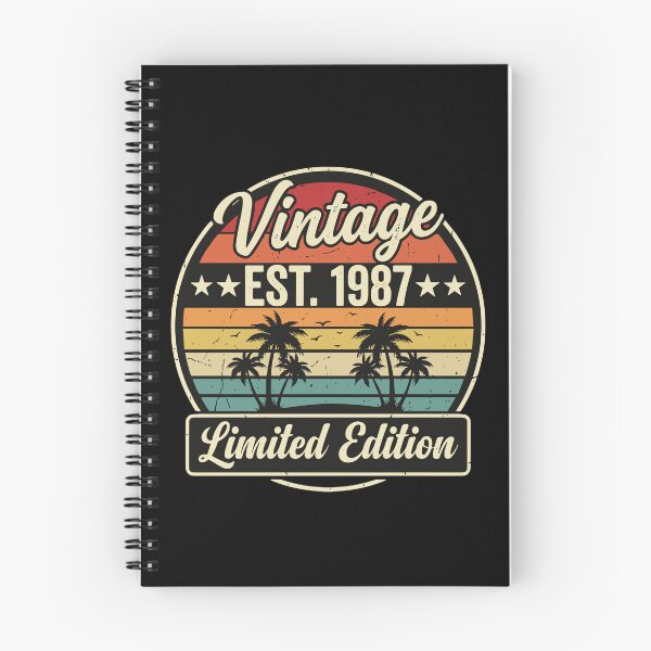 Item preview, Vintage Est. 1987 Limited Edition Birthday Born 1987 Adult  designed and sold by PopStars1993.