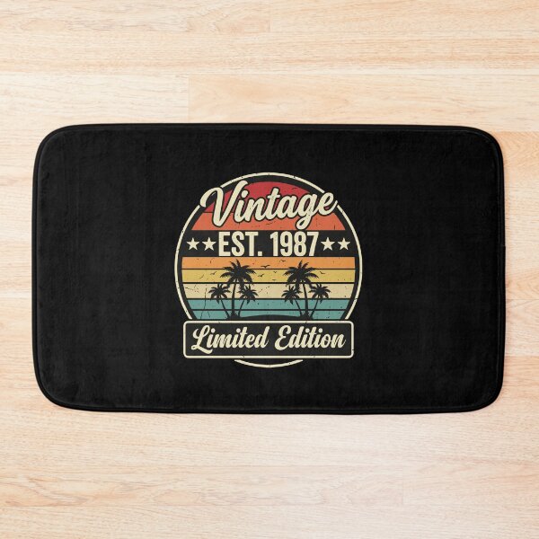 Item preview, Vintage Est. 1987 Limited Edition Birthday Born 1987 Adult  designed and sold by PopStars1993.