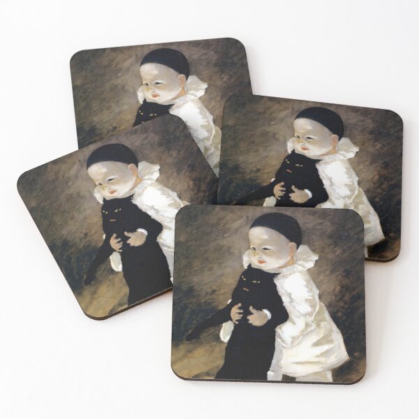 Item preview, Pierrot and the Cat - Theophile Steinlen designed and sold by Jon-Baran.