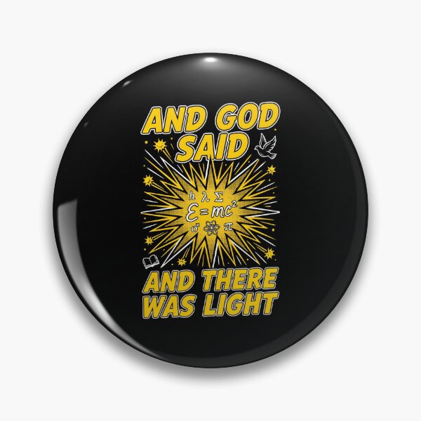 Item preview, And God Said And There Was Light Bible Verse Math designed and sold by Redgiant87x.