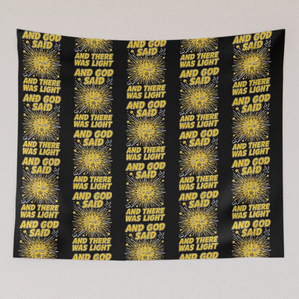 Item preview, And God Said And There Was Light Bible Verse Math designed and sold by Redgiant87x.