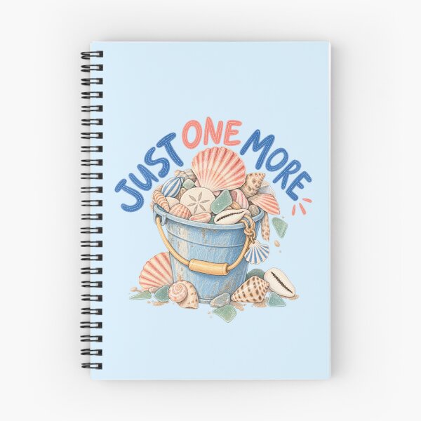 Item preview, Just One More Shell – Seashell Collector Beachcombing Design designed and sold by SnugbugStudios.