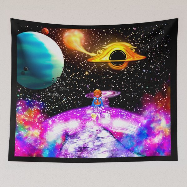 Item preview, Cosmic Observer - Space Themed Digital Art Print designed and sold by ArtisticLynnsanity.