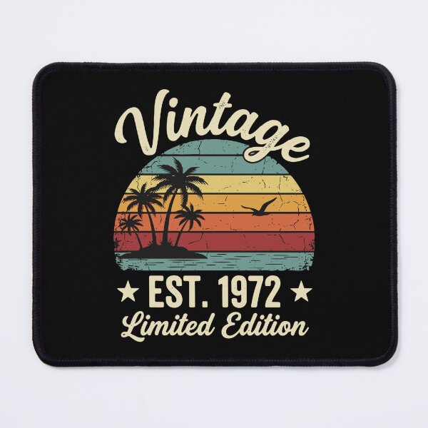 Item preview, Vintage Est. 1972 Limited Edition Birthday Born In 1972 designed and sold by SofiBlair.