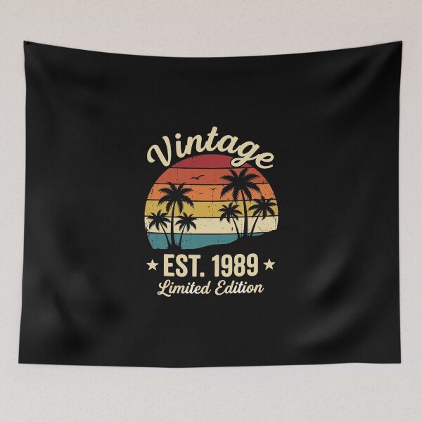 Item preview, Vintage Est. 1989 Limited Edition 35th Birthday Born 1989 designed and sold by PopStars1993.