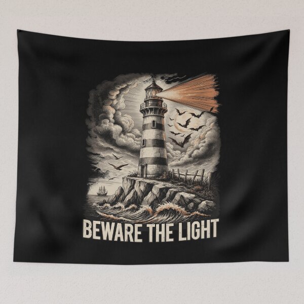 Item preview, Beware The Light Spooky Coast designed and sold by MooonTees.