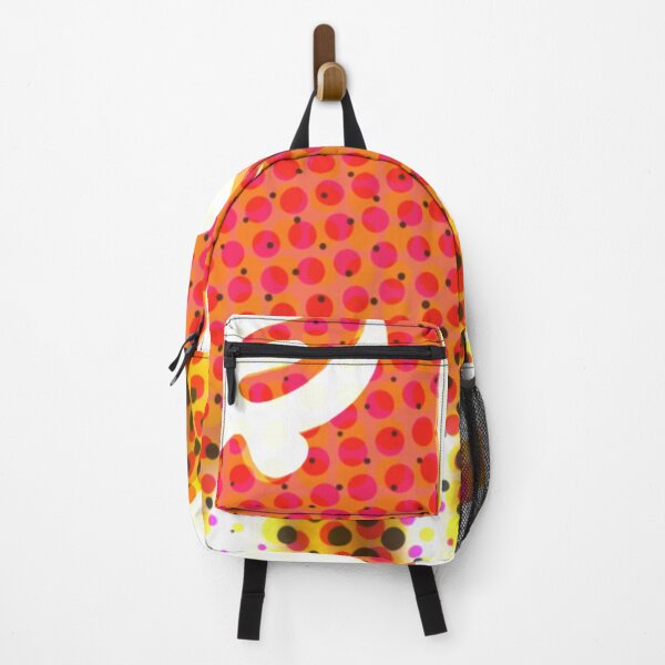 Item preview, Ghana Gye Nyame (Give to God White Symbol) Pink, Orange Gold Abstract Halftone designed and sold by ZodiacGradient.