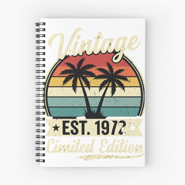 Item preview, Vintage Est. 1972 Limited Edition Birthday Born In 1972 Retro Anniversary  designed and sold by SofiBlair.