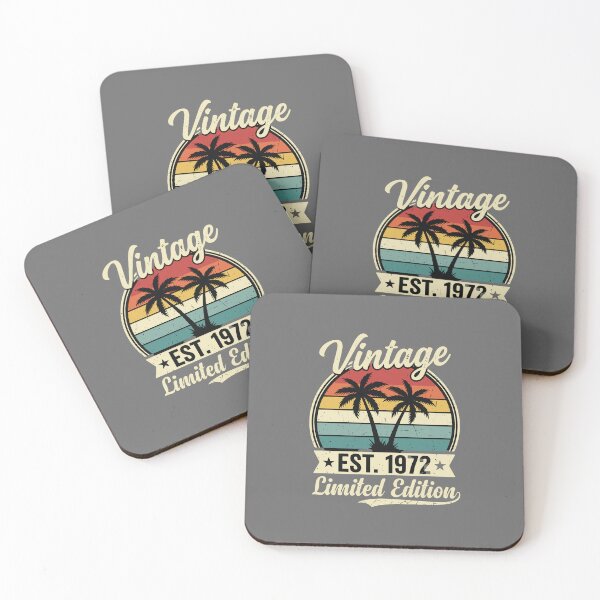 Item preview, Vintage Est. 1972 Limited Edition Birthday Born In 1972 Retro Anniversary  designed and sold by SofiBlair.