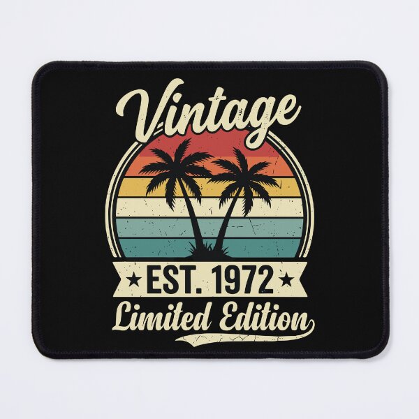 Item preview, Vintage Est. 1972 Limited Edition Birthday Born In 1972 Retro Anniversary  designed and sold by SofiBlair.