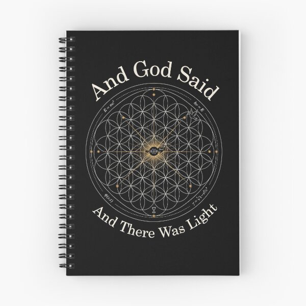 Item preview, And God Said And There Was Light Physics Bible Humor designed and sold by Redgiant87x.