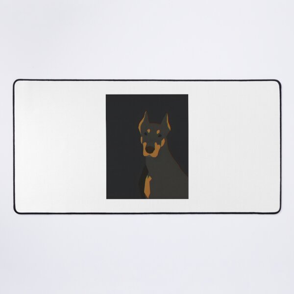 Item preview, Doberman Dog Breed Illustration with Elegant and Bold Design designed and sold by kevinmonebiang.